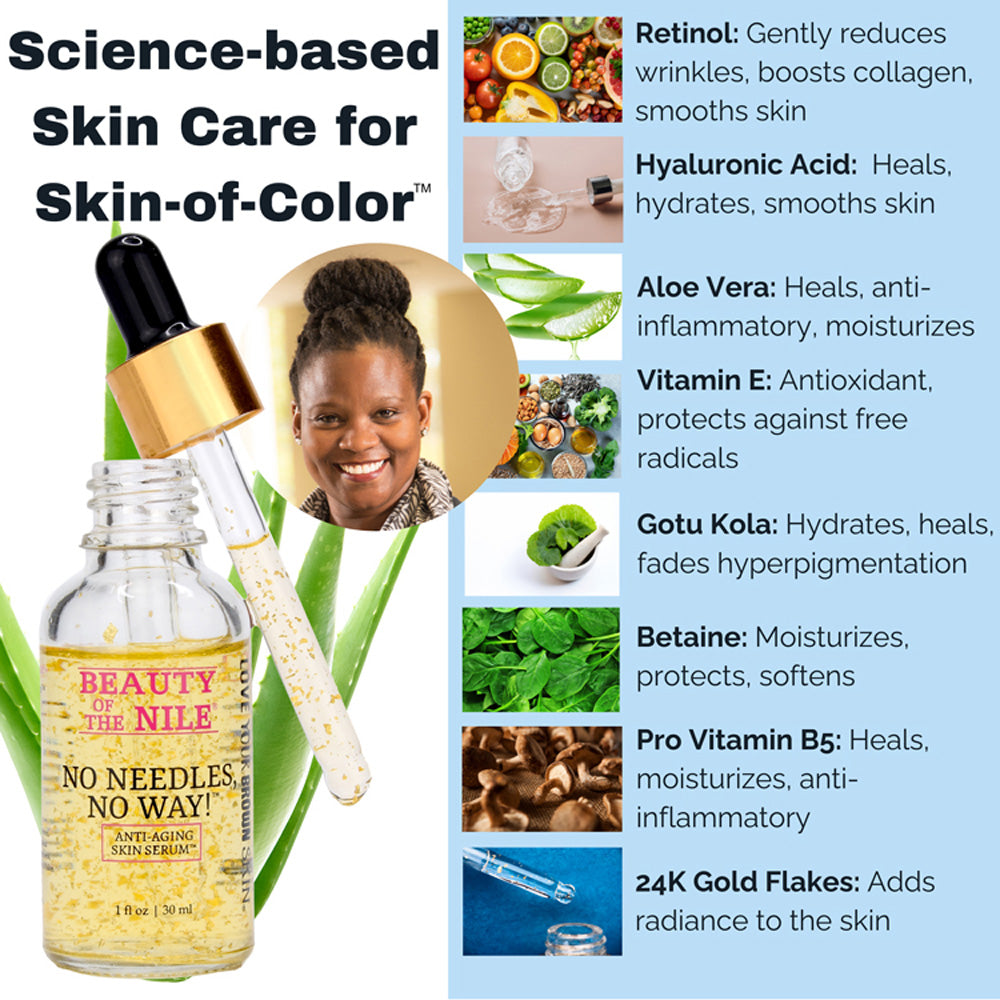 No Needles, No Way!™ Anti-Aging Skin Serum™ - 24K Gold from Beauty
